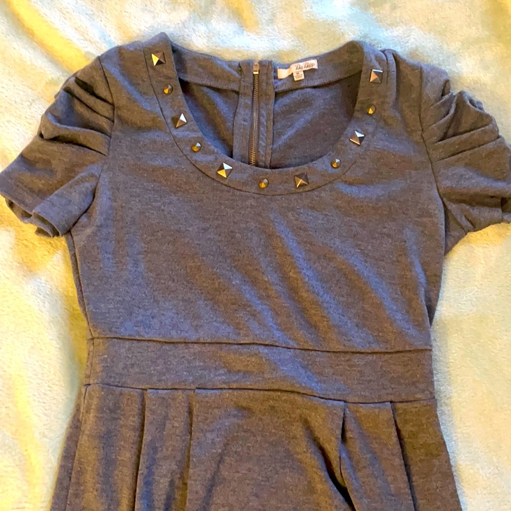 Gray Short Sleeve Dress!